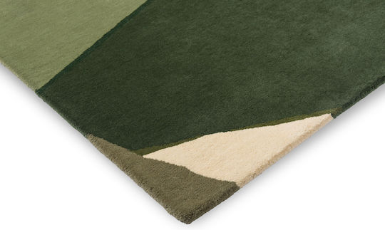 Harlequin Lucrat manual Covor Rectangular Din lână Fern Pistachio