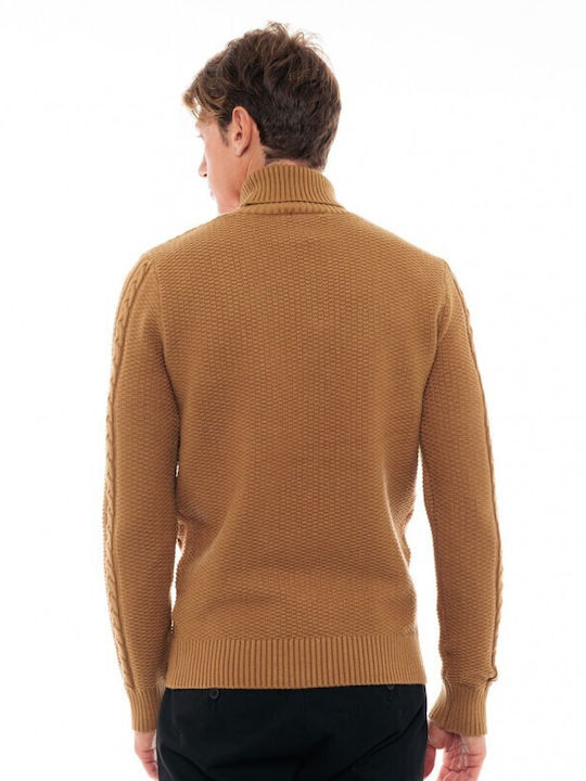Langarm-Pullover Camel