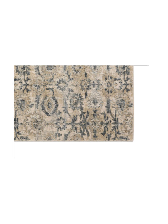 Ns Carpets Montana-X Teppich Rechteckig Synthetisch,Polyester/Cotton/Leather Cream Grey