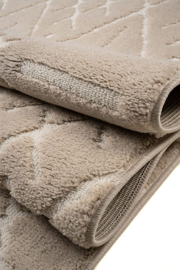 Klonaras Σετ Χαλιά Κρεβατοκάμαρας Beige KL472669 3τμχ