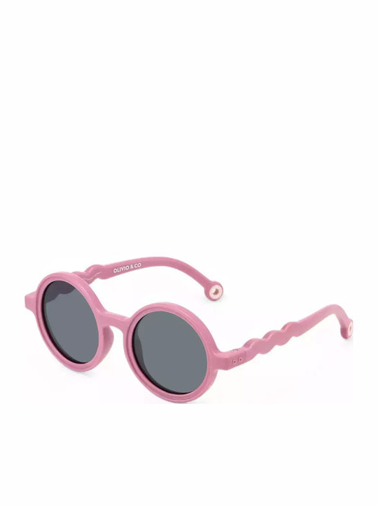 Olivio & Co Round Polarized Ροζ για 3+ Ετών Olivio & Co Round Polarized Ροζ για 3+ Ετών