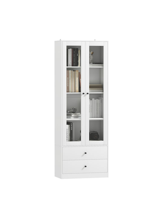 Kitchen Floor Drawer Unit White 59x30x164cm