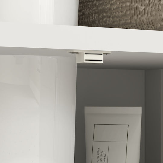 Kleankin Πάγκος με Νιπτήρα Μ60xΒ30xΥ60cm Λευκός