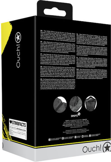 Shots Restraint BDSM Kit in Schwarz Farbe
