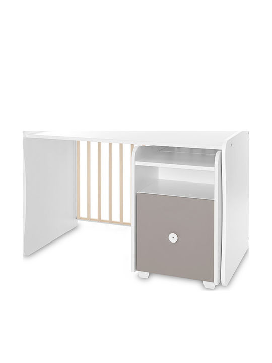 Lorelli Babybett Multifunktional Trend Plus Weiß mit Matratze 70x160cm