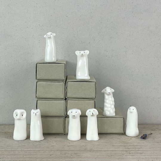 Synchronia Dekorativer Pinguin Streichholzschachtel 4.5cm 1Stück
