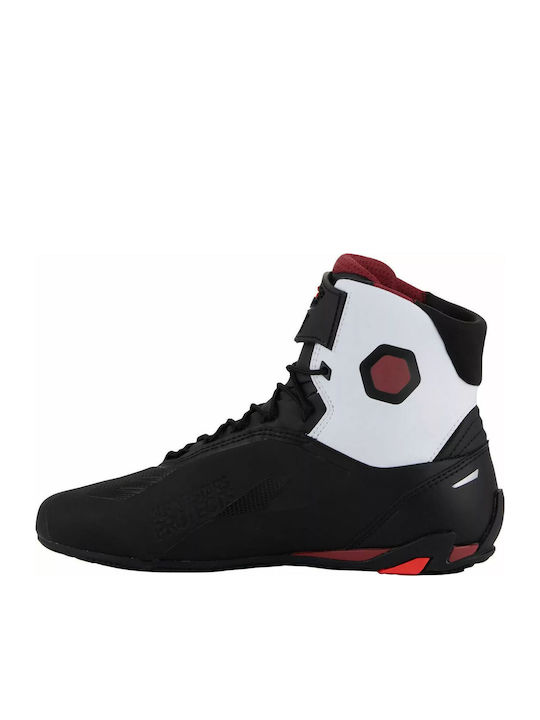 Alpinestars Faster-4 Din piele Roșii