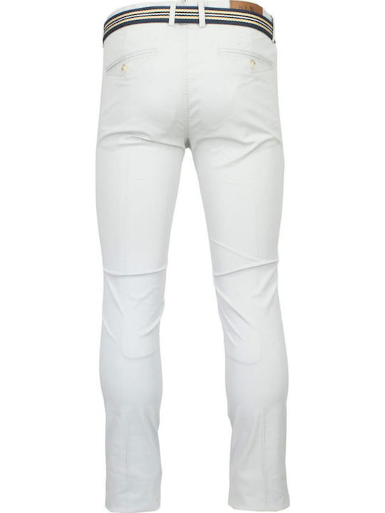 Trousers Chino in Slim Fit Gray