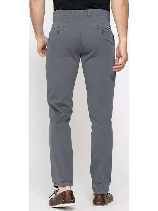 Carrera Ανδρικό Παντελόνι Chino Γκρι