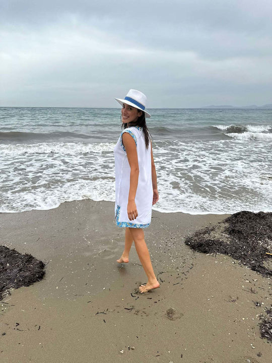 Achilleas Accessories Women's Mini Dress Beachwear White