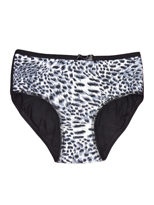 Women's Slip Black and white