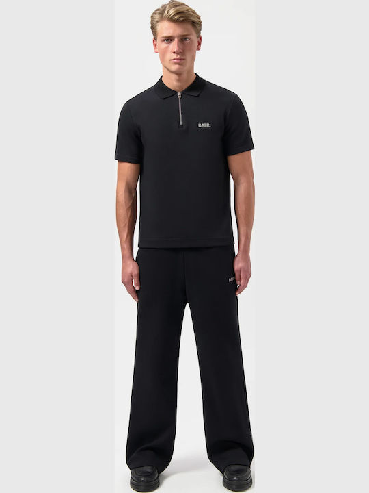 Polo Kurzarmbluse Jet Black
