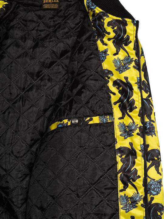 Geci Barbat Bomber Galben/Negru