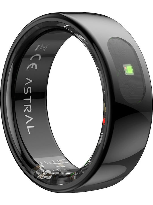 Forever Astral SR-100 Inel Inteligent 18.3mm Impermeabil Negru