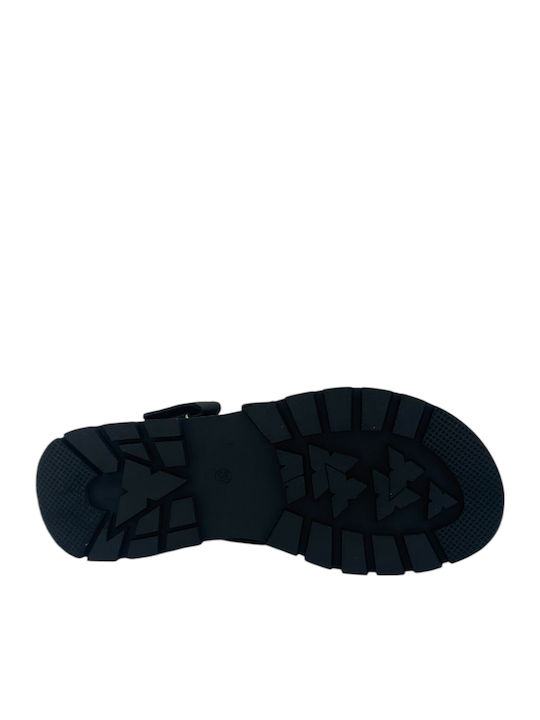 Γυναικεία Σανδάλια Flatforms Μαύρα