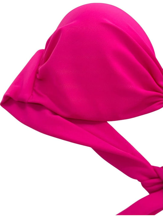 Без презрамки Бикини горнище с Подплънки Fuchsia