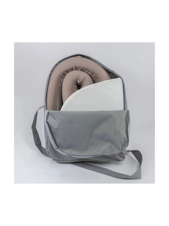 Bamboom Βρεφικό Μαξιλάρι Φωλιά Grigio 05 56x90εκ.