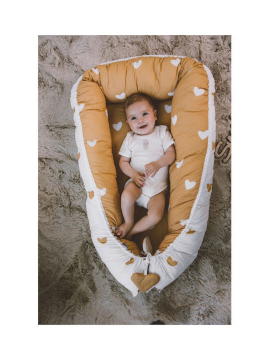 FreeOn Βρεφικό Μαξιλάρι Φωλιά Yellow 60x95εκ. FreeOn Βρεφικό Μαξιλάρι Φωλιά Yellow 60x95εκ.
