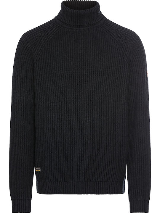 Langarm-Pullover Marineblau