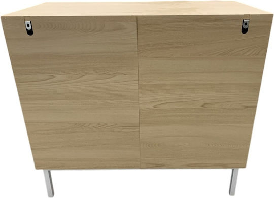 Μπουφές Haptic Lite από Ξύλο & Μέταλλο Μπεζ 80x40x72.5cm