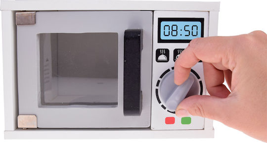 Jokomisiada Children's Household Appliance Microwave Oven made of Wood