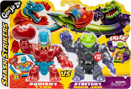 Smash Strikers Tyro Vs Rock Jaw Goo Jit Zu Age 4+