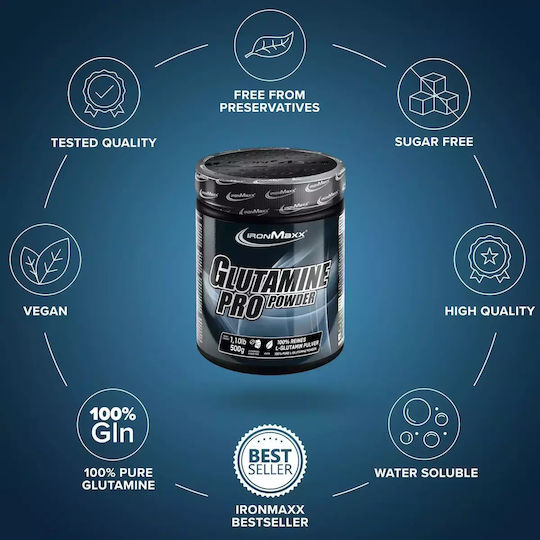 IronMaxx Γλουταμίνη 500gr