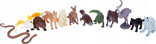 Hipo Figure Wild Animals Australia 6-8cm 12pcs Hhz18