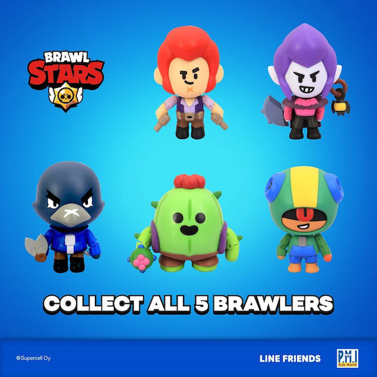 Brawl Stars Миниатюрна играчка Звезди за битки 11см.