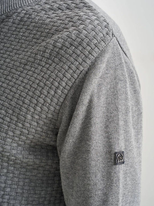 Langarm-Pullover Gray