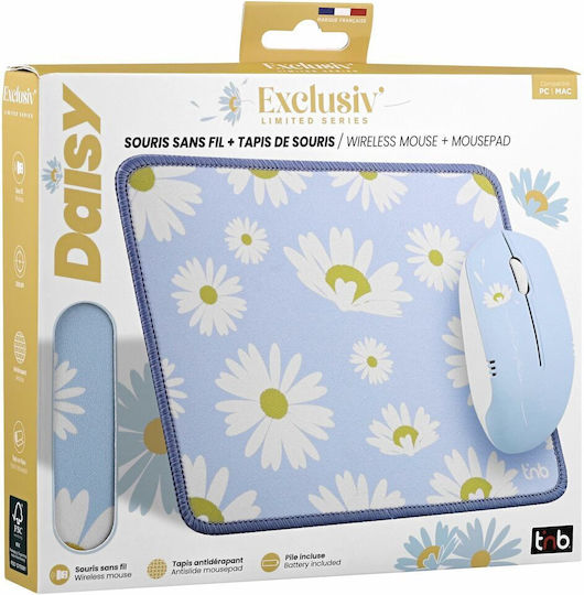 T'nB Daisy Cu fir Mouse Albastru
