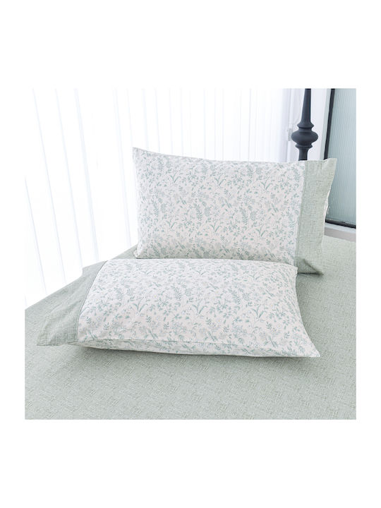 Liolios Home Sheet Sets Queen 245x270cm. Gray 4pcs