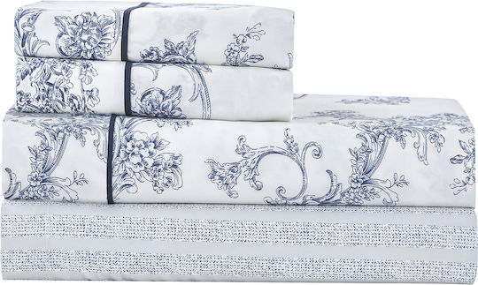 Liolios Home Sheet Sets Queen 245x270cm. Multicolour 4pcs