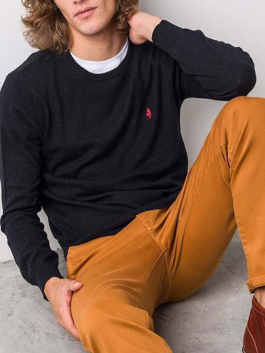 -704 Long Sleeve Sweater Navy Blue