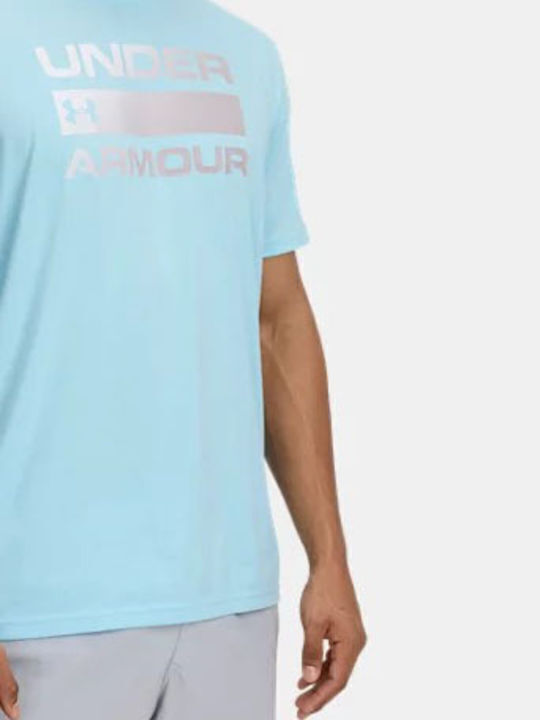 Team Issue Wordmark Αθλητικό T-shirt Σιέλ