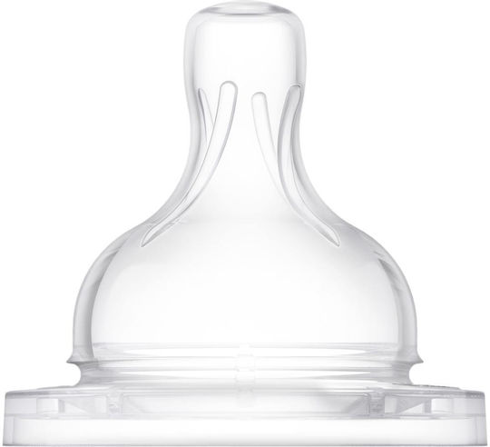 Philips Plastic Baby Bottle Anti-colic with Silicone Teat for 1+ Months 125ml