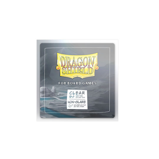 Dragon Shield Game Card Sleeves Square Size 100τμχ Διάφανες