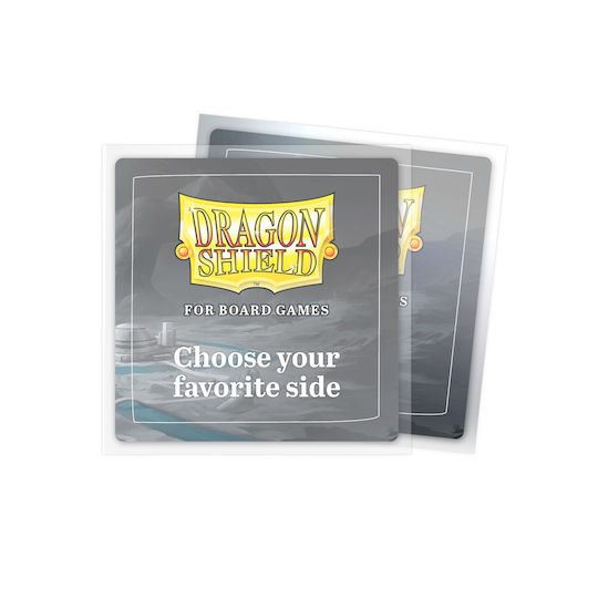 Dragon Shield Game Card Sleeves Square Size 100τμχ Διάφανες