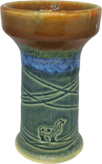 Alpaca Schalen Wasserpfeife Blue Over Green