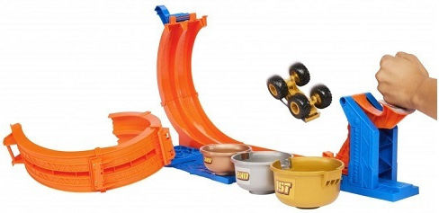 Hot Wheels Διεκδίκηση Κυπέλου Πίστα Monster Truck για 4+ Ετών