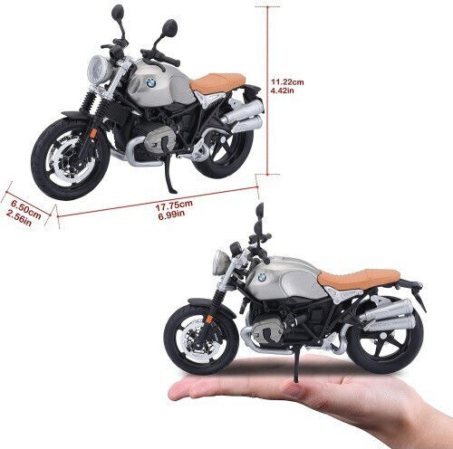 Maisto BMW R Nine T Scrambler Μοτοσυκλέτα 1:12 για 3+ Ετών