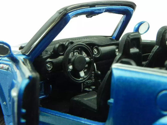 Bburago Mini Cooper S Convertible Blue 1:32 for Ages 3 and Up