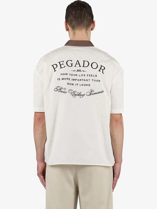 Kurzärmlig Hemd Ecru