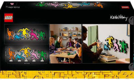 LEGO Art Keith Haring Dancing Figures για 18+ Ετών 1773τμχ