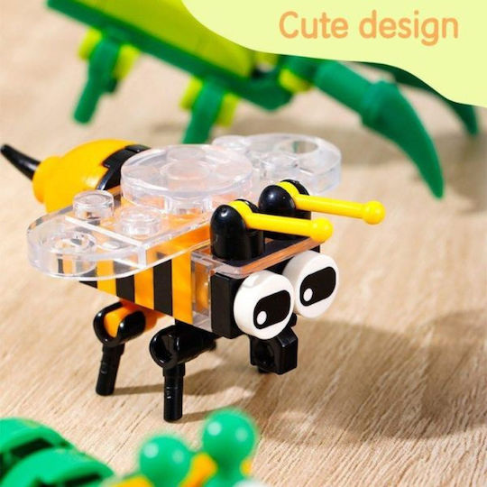Deli Building Blocks Construction Insects in Transparent Egg for 6+ Years (Various Designs) 1pc H740