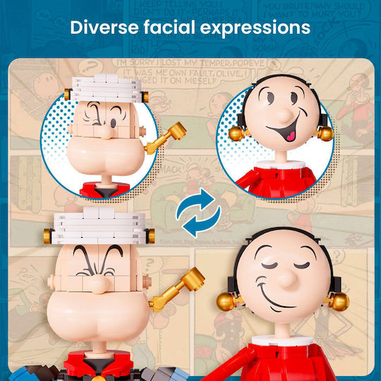 Pantasy Блокчета Popeye & Olivia 1500бр