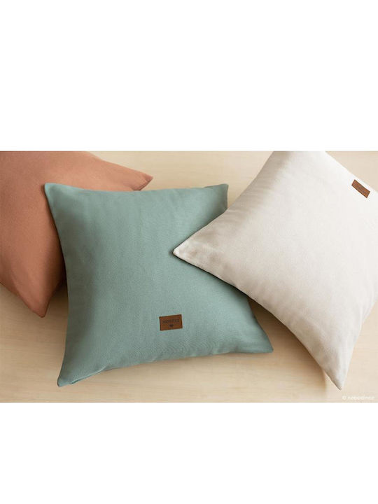 Nobodinoz Kids Throw Pillow Aladdin Eden Green 60x60cm