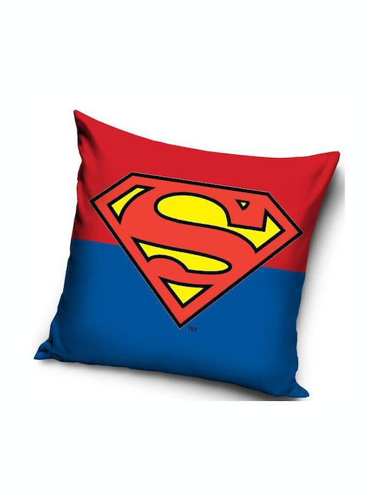 Superman Παιδική Διακοσμητική Μαξιλαροθήκη 40x40εκ.