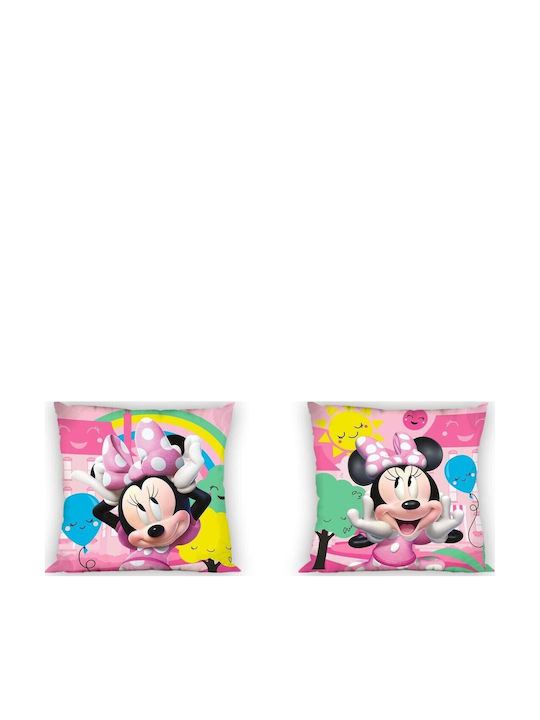 Dimcol Παιδικό Διακοσμητικό Μαξιλάρι Minnie 19 Διπλής Όψης 40x40εκ.