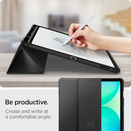 Spigen Ultra Hybrid Pro Флип капак Черен (Samsung Galaxy Tab S10 FE+) ACS09446